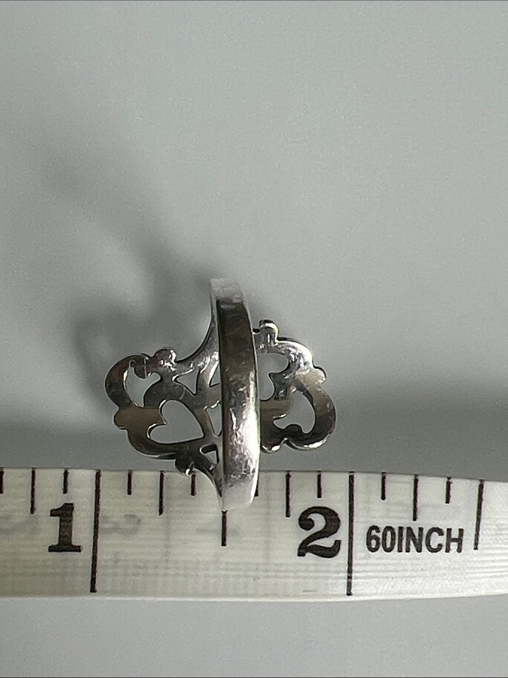 James Avery Heart Scroll Filigree Ring - Picture 4 of 6